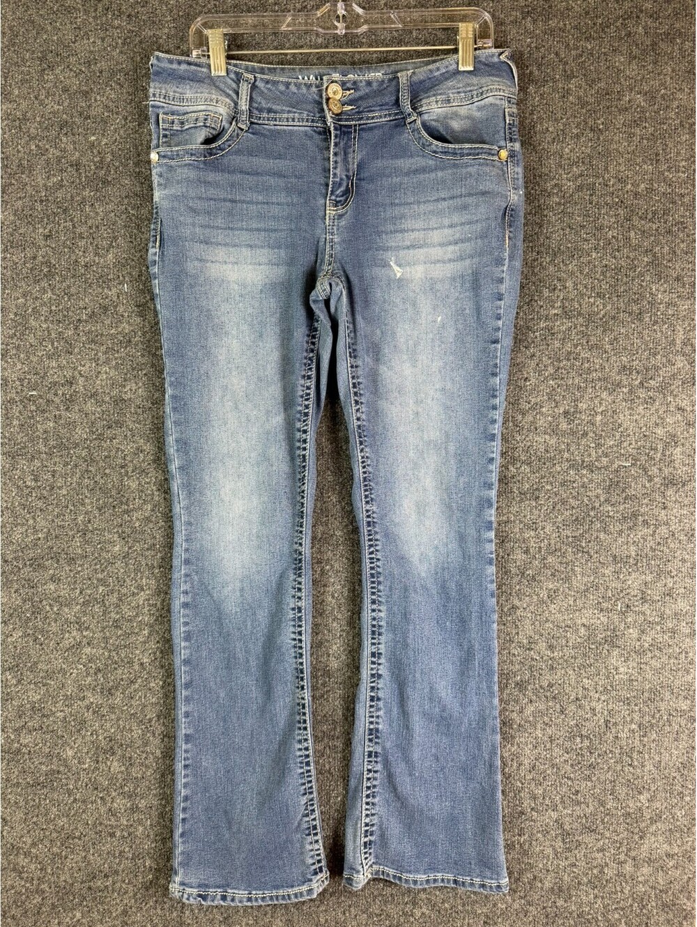 Wallflower Womens Jeans Size 11 Blue Luscious Curvy Bootcut Medium Wash Stretch